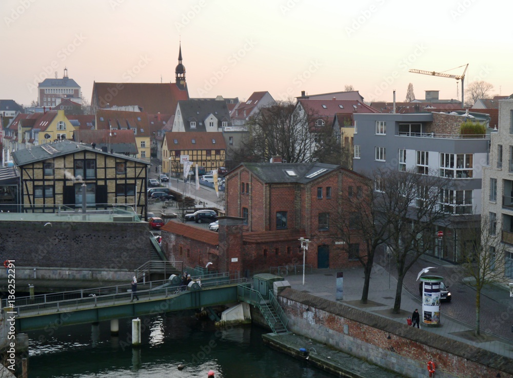 Stadtpanorama von Stralsund