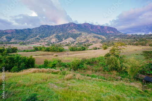 Wonderfull top hill lanscape in Thailand