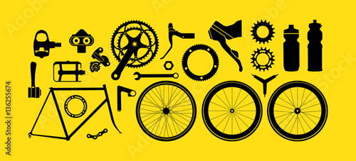 Modern Bike gears & parts