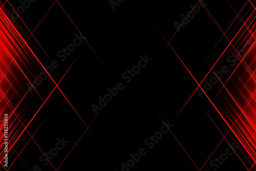 Vászonkép red black abstract background