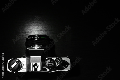 Obraz na plátně Old Reflex Camera