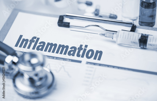 Fotografia Medical Concept: inflammation