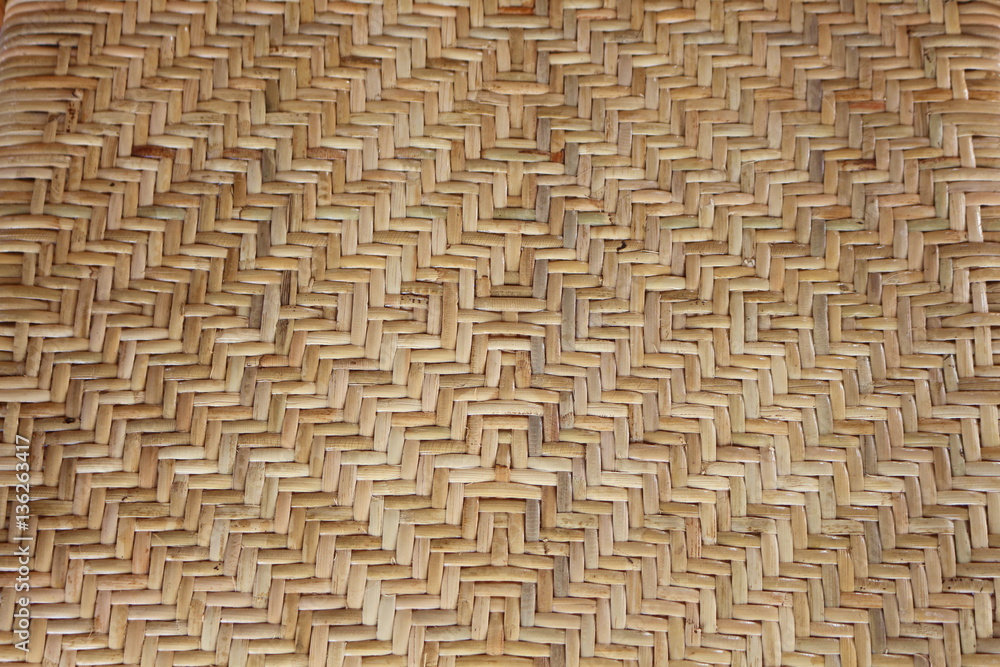 Machine woven wicker with a beautiful pattern. Machine woven wicker with a beautiful pattern.