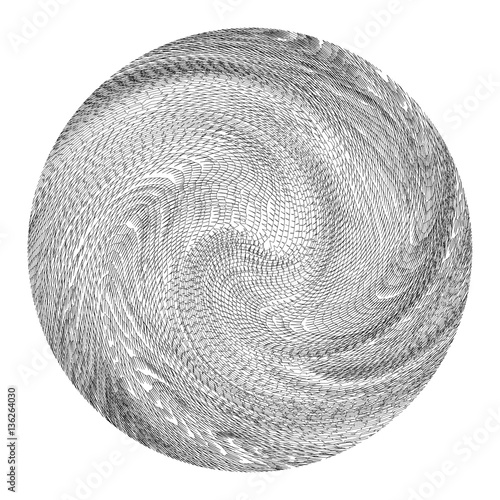Swirling vector ball