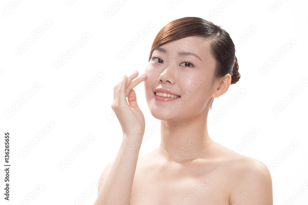facial makeup of young asian beautiful woman facial makeup of young asian beautiful woman