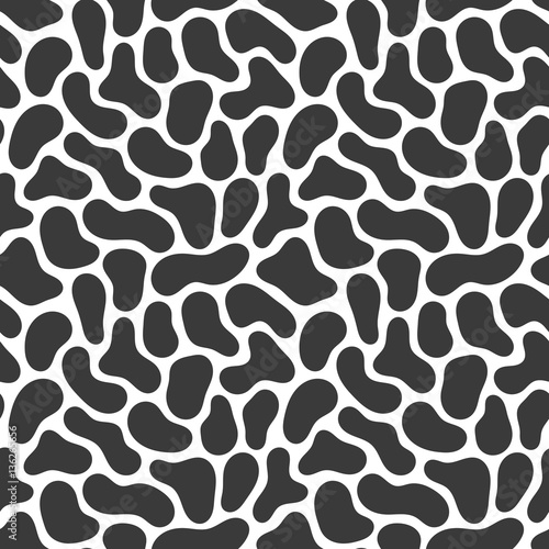 Abstract illustration - vector spotty background. Seamless pattern.