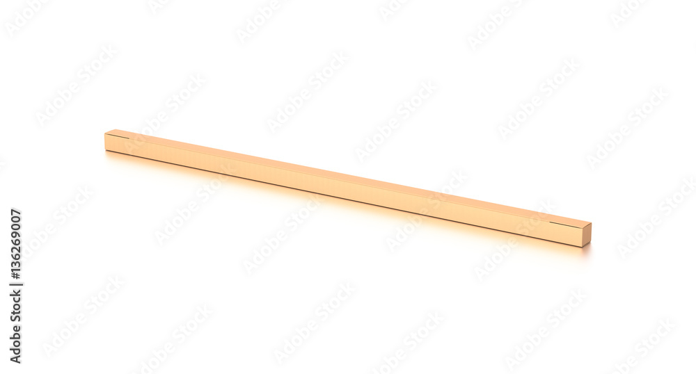 Brown corrugated cardboard box from top side angle. Blank, horizontal, thin, long and rectangle shape. Brown corrugated cardboard box from top side angle. Blank, horizontal, thin, long and rectangle shape.