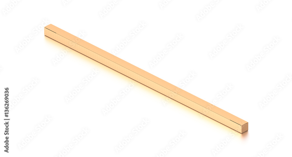Brown corrugated cardboard box from isometric angle. Blank, horizontal, thin, long and rectangle shape. Brown corrugated cardboard box from isometric angle. Blank, horizontal, thin, long and rectangle shape.