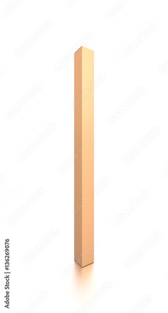 Brown corrugated cardboard box from side closeup angle. Blank, vertical, tall, long and rectangle shape. Brown corrugated cardboard box from side closeup angle. Blank, vertical, tall, long and rectangle shape.