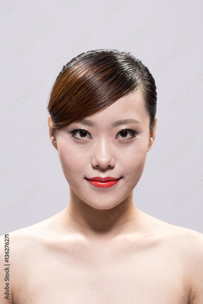 facial makeup of young asian beautiful woman facial makeup of young asian beautiful woman