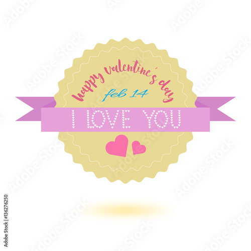 Valentine's day card vintag...