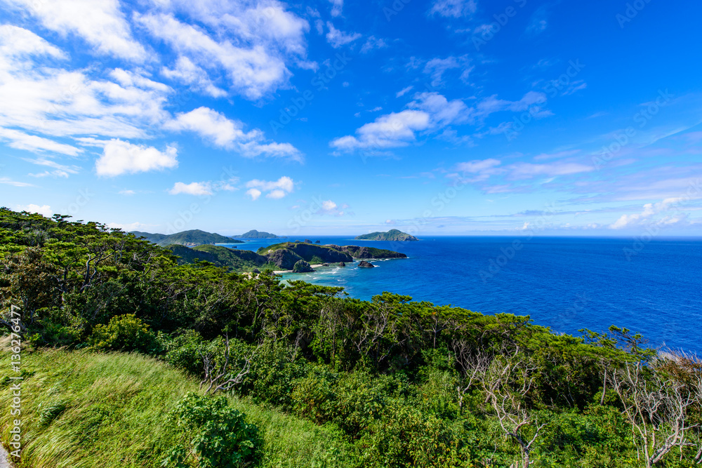 沖縄県 慶良間諸島 座間味島 稲崎展望台 沖縄県 慶良間諸島 座間味島 稲崎展望台