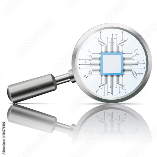 Loupe Mirror Microchip