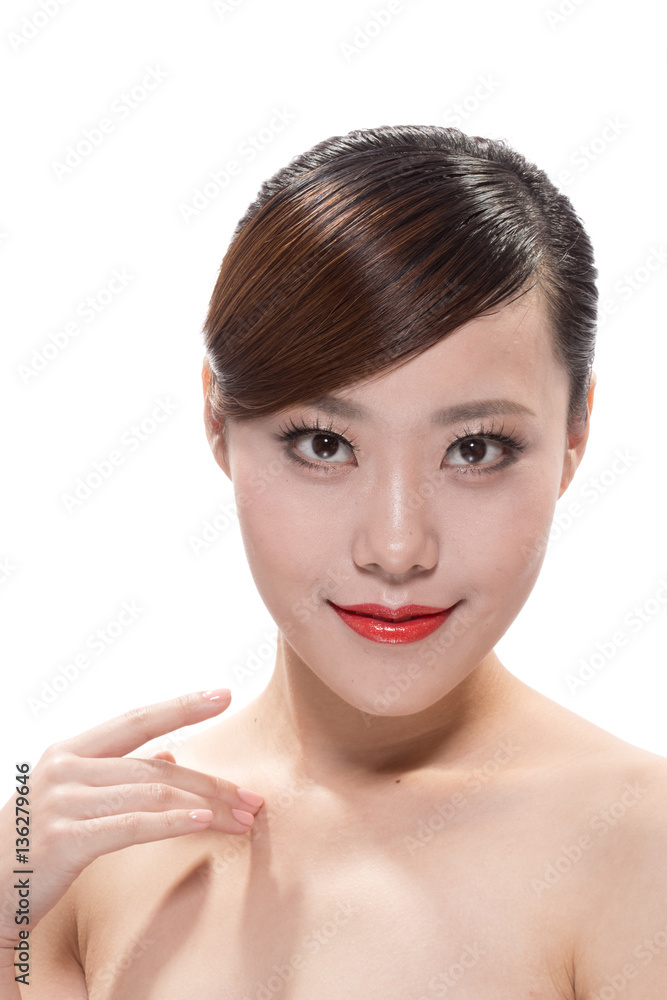 facial makeup of young asian beautiful woman facial makeup of young asian beautiful woman