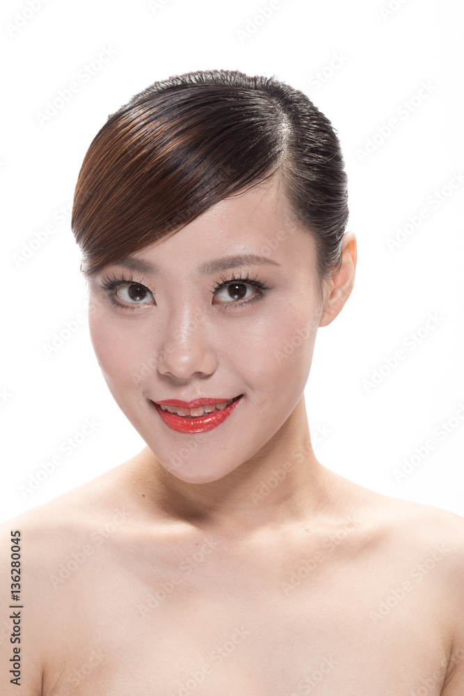 facial makeup of young asian beautiful woman facial makeup of young asian beautiful woman