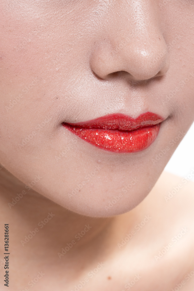 facial makeup of young asian beautiful woman facial makeup of young asian beautiful woman
