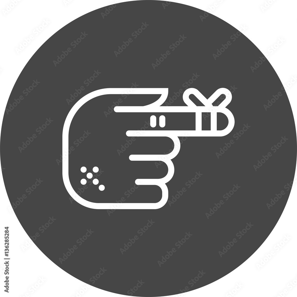 finger icon finger icon