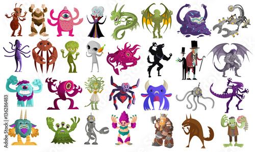 evil monsters creatures