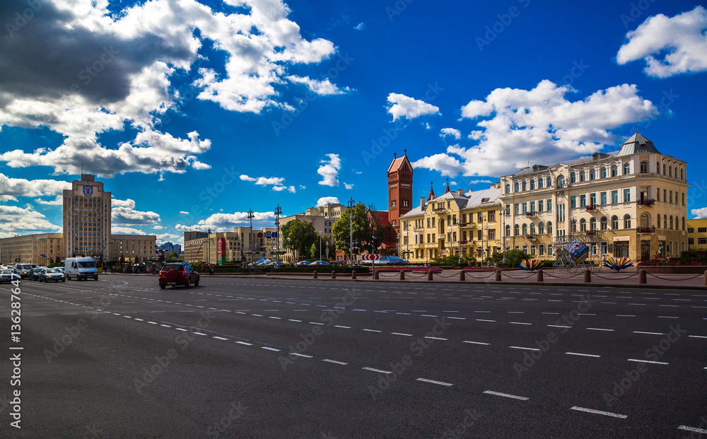 Minsk, Belarus, Independence Square