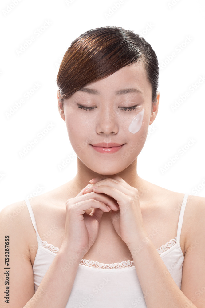 facial makeup of young asian beautiful woman facial makeup of young asian beautiful woman