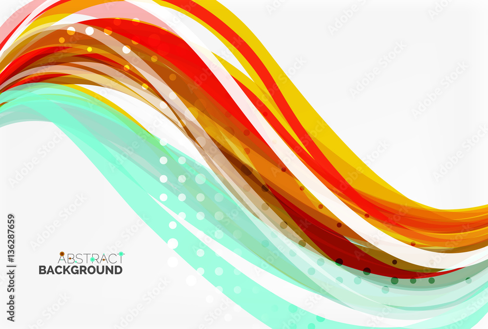 Vector geometric flowing lines abstract background Vector geometric flowing lines abstract background