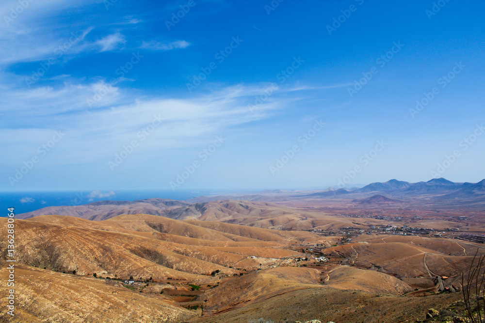 veduta paesaggio fuerteventura