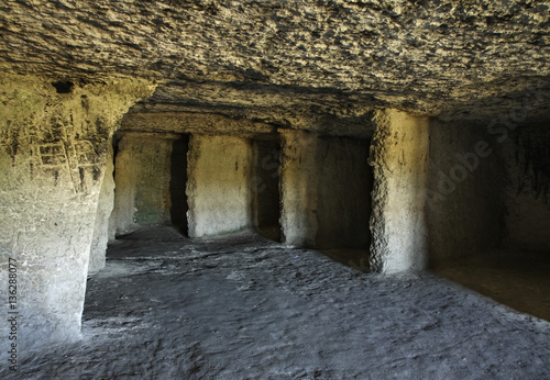 Fototapeta Naklejka Na Ścianę i Meble -  Cave monastery in Old Orhei. Moldova