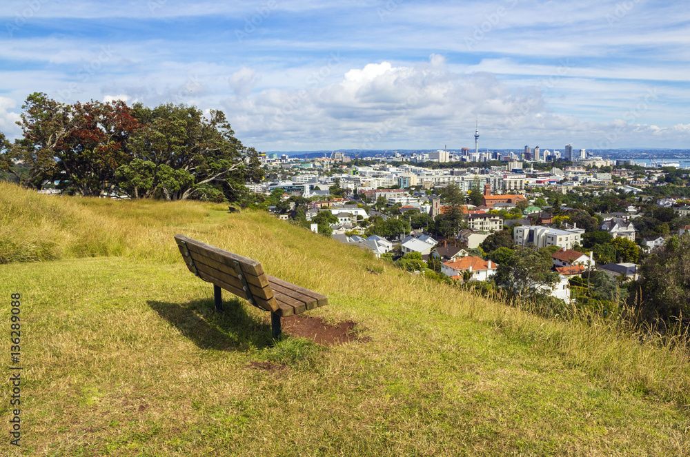 Look Out Spot on Mt Hobson Auckland New Zealand