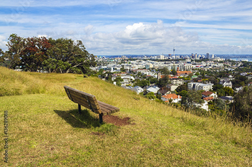 Obraz na płótnie Look Out Spot on Mt Hobson Auckland New Zealand w salonie