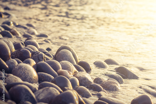 Sea stones background_4