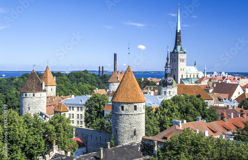 Tallinn, city view, Estonia