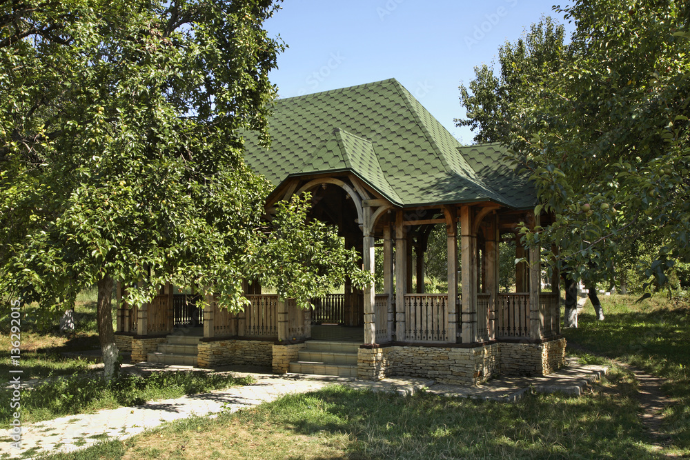 View of Old Orhei. Moldova