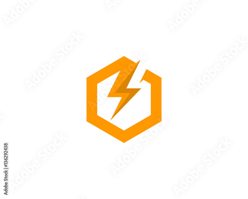 Free Download Power Hexa Energy Logo Design Element - GFXLoad