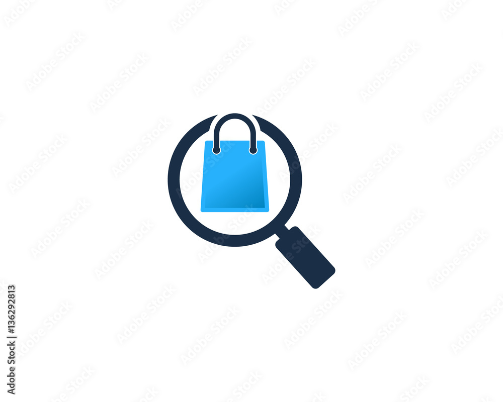 Search Shop And Shopping Logo Design Element Search Shop And Shopping Logo Design Element