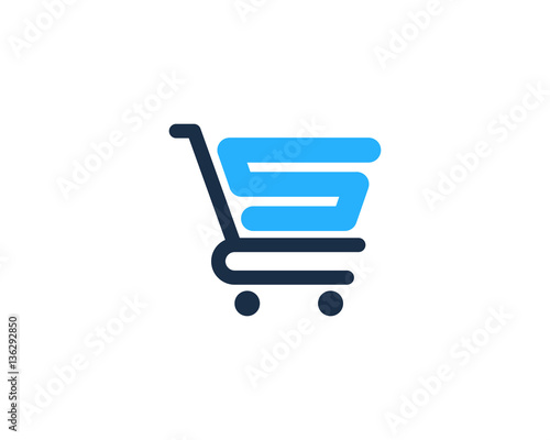 Letter S Shop And Shopping Logo Design Element