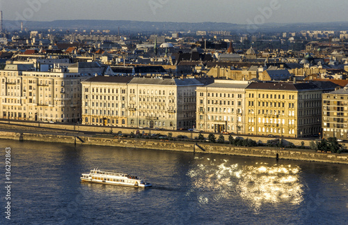 Budapest, promenade, Hungary photo