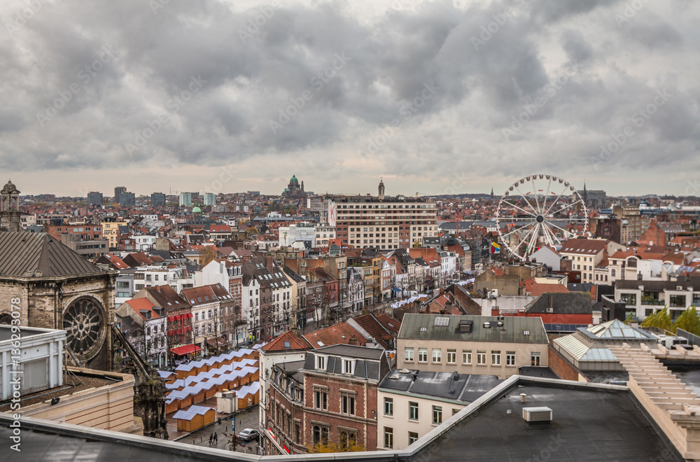City view of Brussels