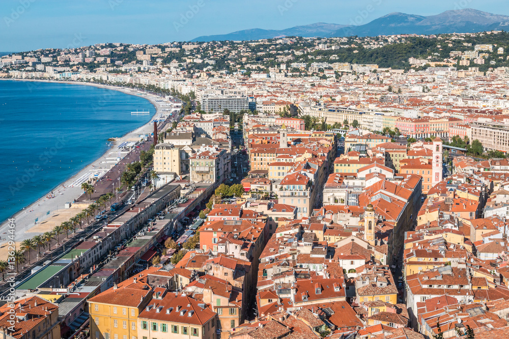 View of Nice France