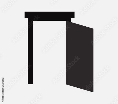 icon of a door
