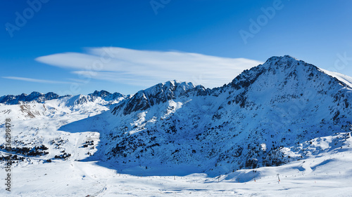 The Pyrenees landscape