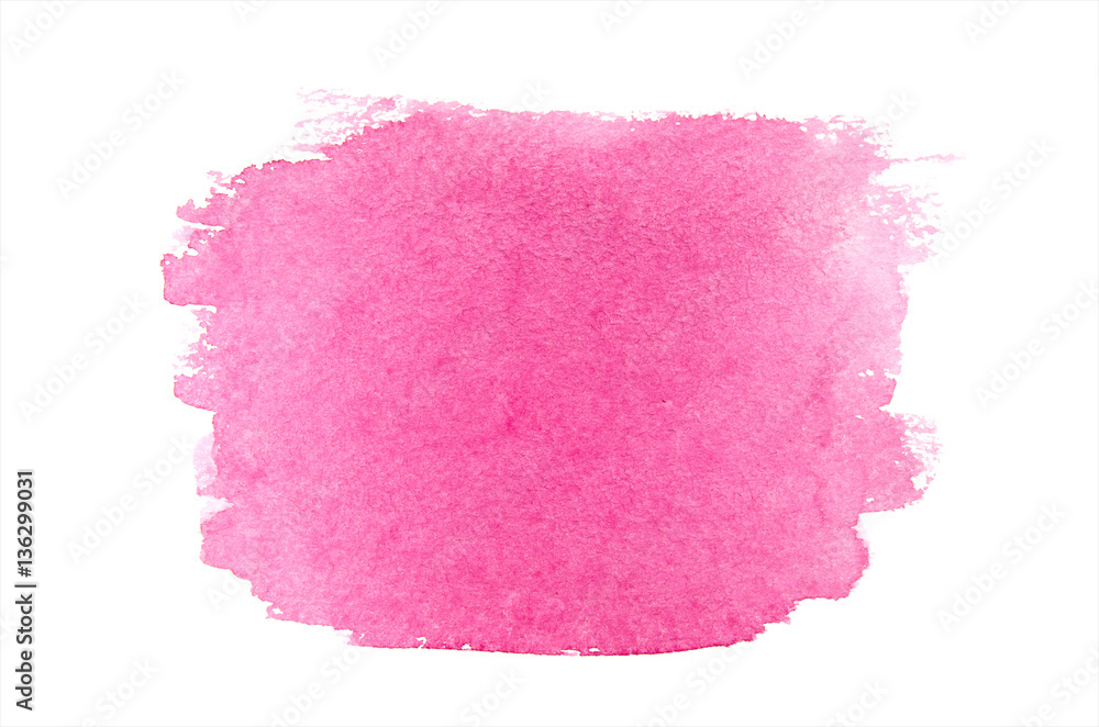 close up of color strokes on white background with clipping path close up of color strokes on white background with clipping path