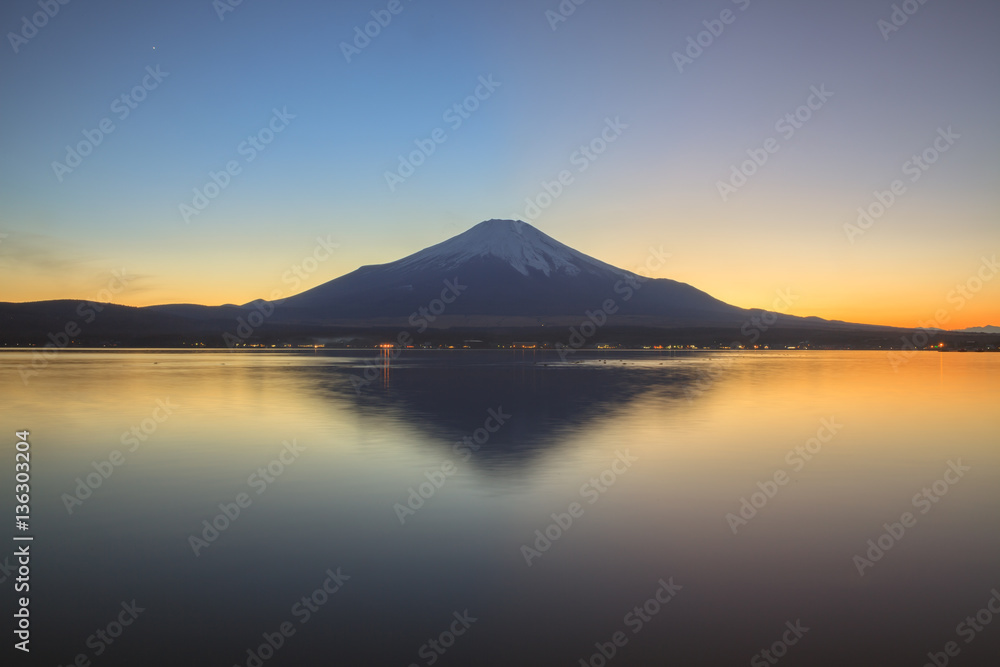 河口湖・富士山 河口湖・富士山