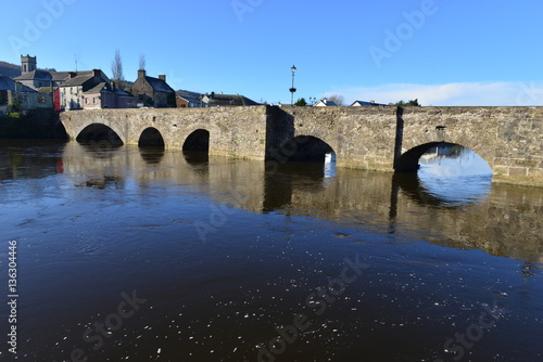 The River Suir at Carrick-on-Suir in County Tipperary, Ireland 