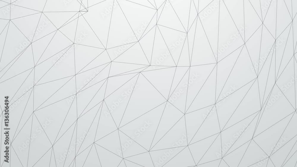 Low Poly abstrakter Hintergrund aus Drahtgitter