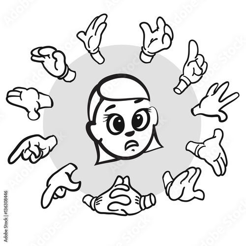 Strichmännchen Serie Emotionen - Anfänger