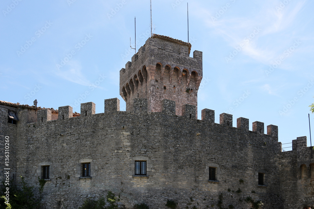 San Marino fortress Italy
