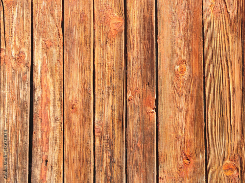 Old Wood texture. Red colored wooden background. Wooden textured backgound pattern. 