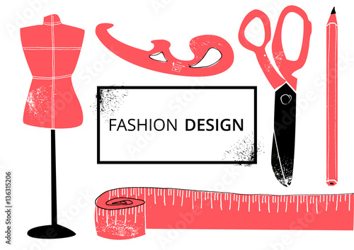 Fashion design vector illustration
