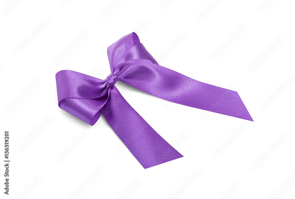 Beautiful violet bow. Beautiful violet bow.