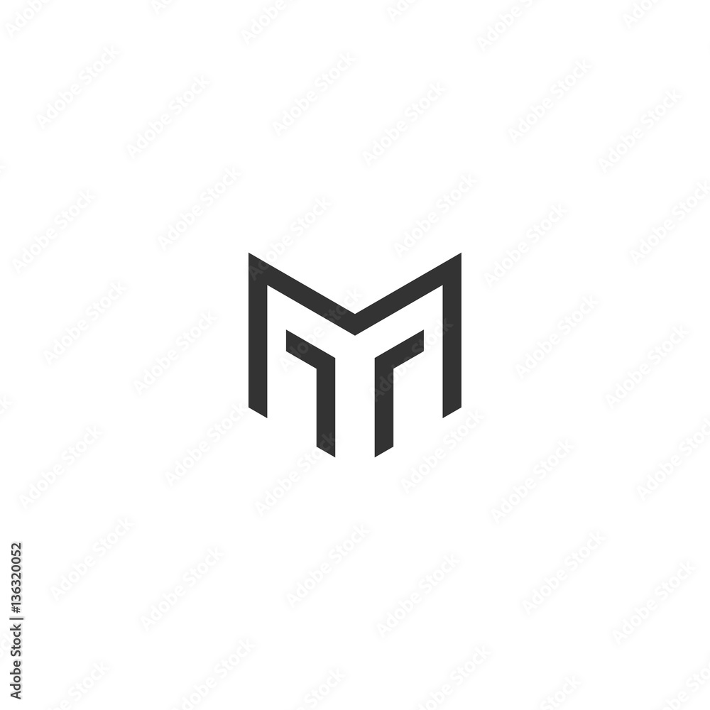 MT logo. M T design. White MT letter. MT letter logo design. Initial letter  MT linked circle uppercase monogram logo. 10761144 Vector Art at Vecteezy